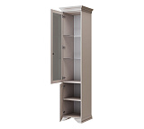 Комплект полок стекло Орландо на шкаф с витриной 1 дверь