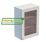 Шкаф настенный 1 дверь 500х720 стекло Profi&Hobby