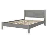 Кровать двуспальная Грация 3 Антрацит 140