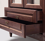 Шкаф с витриной Бристоль ГМ 6402