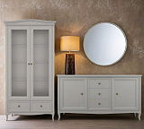 Cервант стеклянный Majessa c зеркалом