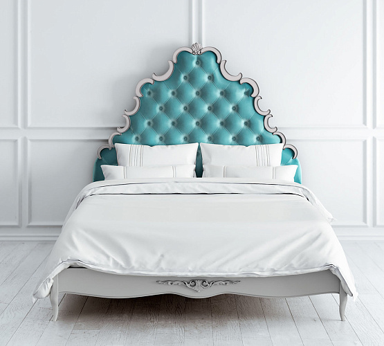 Фото Кровать двуспальная Atelier Home с мягким изголовьем