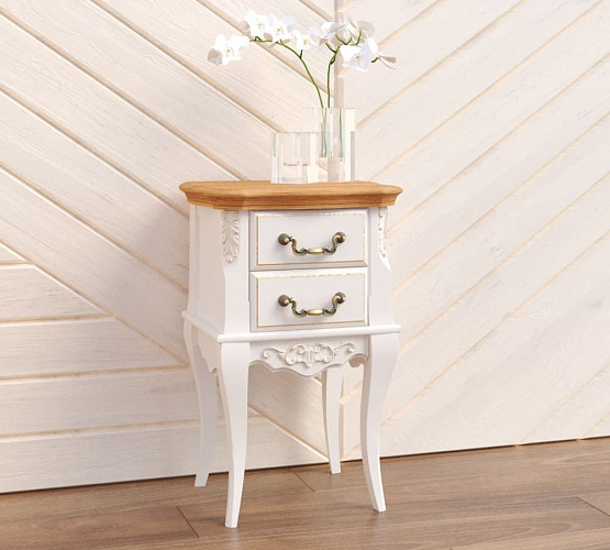 Фото Тумба узкая Marlette WOOD 2 ящика