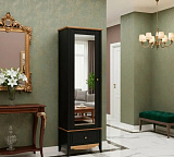 Шкаф для прихожей Пенни Блэк с зеркалом