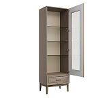 Шкаф с витриной Гориция НСМ однодверный
