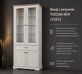 Шкаф с витриной TOSCANA NEW 2V2D1S