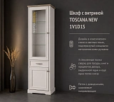 Шкаф с витриной TOSCANA NEW 1V1D1S