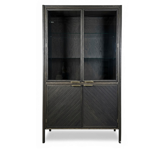 Изображение Витрина 2-х дверная ART-DECO Фото Витрина 2-х дверная ART-DECO