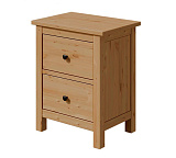 Тумба прикроватная 2 ящика HEMNES Кымор