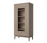 Шкаф с витриной Гориция двухдверный