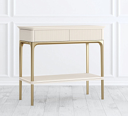 Фото Консоль с полкой ПРИМО Голд