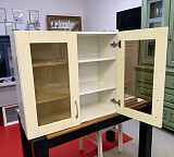 Шкаф Валенсия Pino 800×710 белый воск/крем