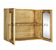 Шкаф настенный с 2 стекл. дверками Викинг GL 800 №32