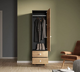 Узкий шкаф-модуль с ящиками Сплит SP15