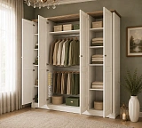 Шкаф четырехстворчатый TOSCANA NEW 4DG