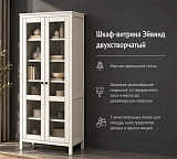 Шкаф-витрина Эйвинд двухстворчатый