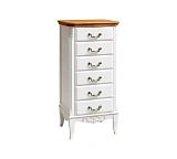 Комод Marlette WOOD Прованс высокий 6 ящиков