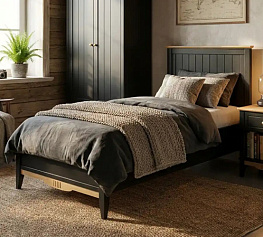 Фото Кровать односпальная Пенни Блэк