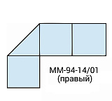 Диван угловой 2-1/1-2 Милан (1)