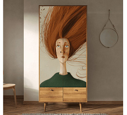 Фото Шкаф двухстворчатый Berber Art1