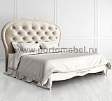 Кровать двуспальная Romantic R516/R518 с мягким изголовьем