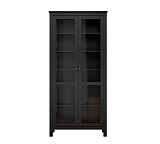Шкаф витрина HEMNES Кымор с дверями ст/ст