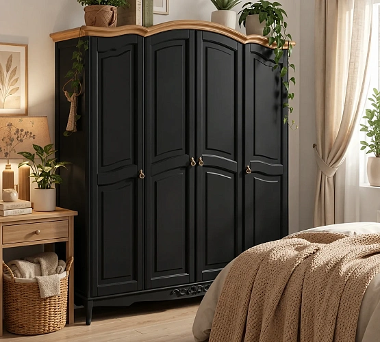 Фото Шкаф четырехдверный Marlette WOOD Прованс