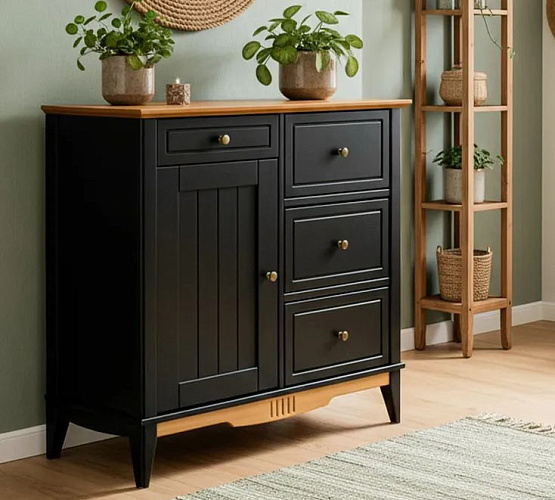 Фото Комод 113 для прихожей Пенни Блэк