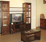 Шкаф с витриной Марина СКМ-001-41(-01)