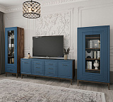 Шкаф с витриной Гориция НСМ однодверный