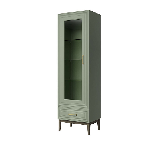 Фото Шкаф с витриной Гориция НСМ однодверный