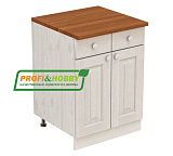 Тумба 2 двери 2 ящика 600 Profi&Hobby