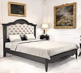 Кровать односпальная Marlette с мягким изголовьем