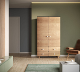 Шкаф двухдверный с ящиками Сплит SP14