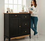 Комод 113 для прихожей Пенни Блэк