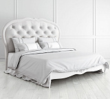 Кровать двуспальная Silvery Rome S516/S518 с мягким изголовьем