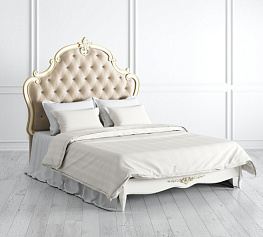 Фото Кровать двуспальная Romantic Gold R538/R536/R534 с мягким изголовьем