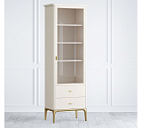 Шкаф книжный малый 2 ящика Primo gold