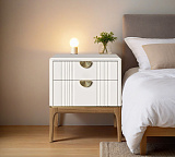 Тумба прикроватная Bari 2 ящика