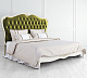 Кровать двуспальная Atelier A526/A528 с мягким изголовьем