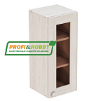 Шкаф настенный 1 дверь 300х720 стекло Profi&Hobby
