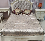 Кровать односпальная Romantic с мягким изголовьем