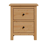 Тумба прикроватная 2 ящика HEMNES Кымор