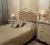 Кровать двуспальная Romantic с мягким изголовьем