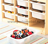 Стеллаж Труфаст горизонтальный с контейнерами 2