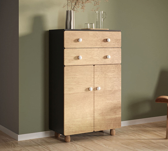 Фото Комод с ящиками и дверками Сплит SP06