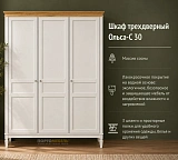Шкаф трехдверный Ольса-С 30