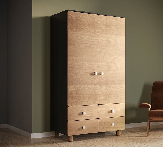 Фото Шкаф двухдверный с ящиками Сплит SP14