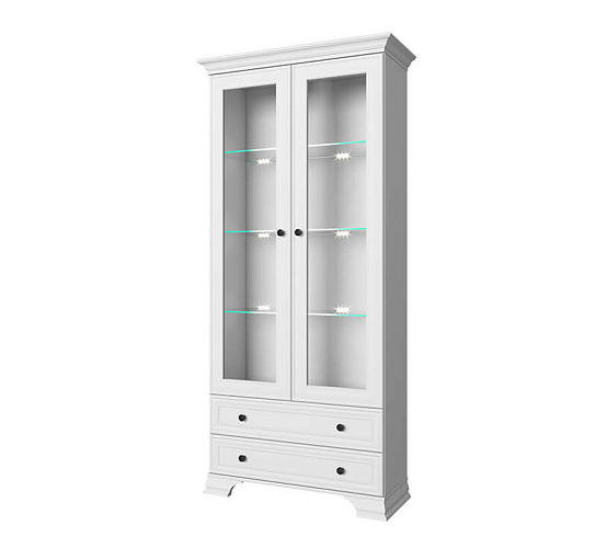 Фото Шкаф с витриной TIFFANY 2V2S