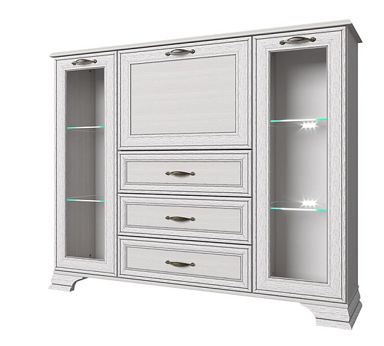 Фото Тумба 2V1D3S TIFFANY (вудлайн кремовый)